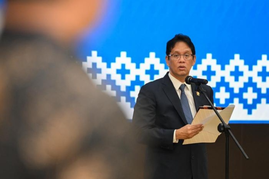 Purbaya Yudhi Sadewa serahkan jabatan menteri keuangan ke Suahasil